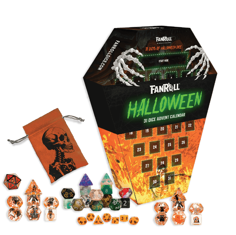 Chessex - Dice Advent Calendar - Halloween Coffin 2025