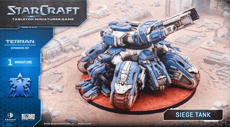 StarCraft - Terran - Siege Tank - Expansion Set