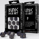 Dice  - Runic Dice - Blue Gold