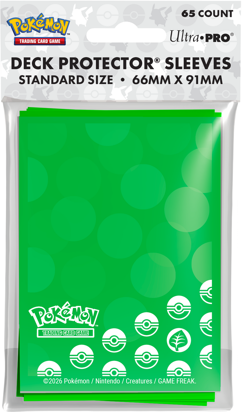 Sleeves - Ultra Pro - Pokemon Energy Grass Type (65ct)