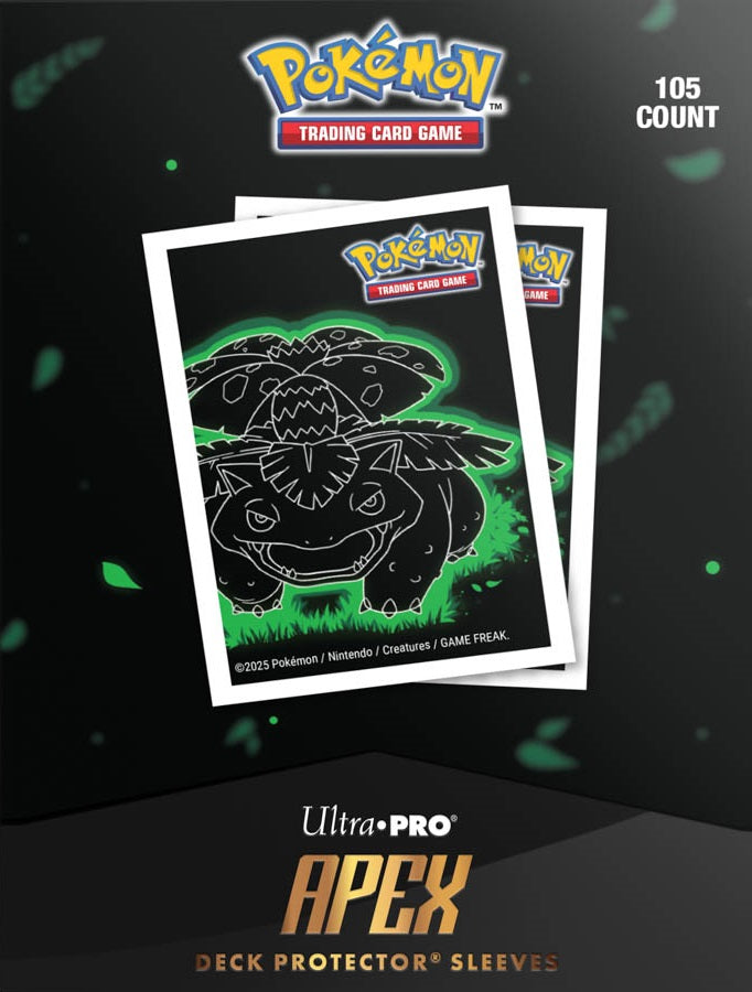 Ultra Pro - Apex Sleeves - Pokemon - Neon Venusaur