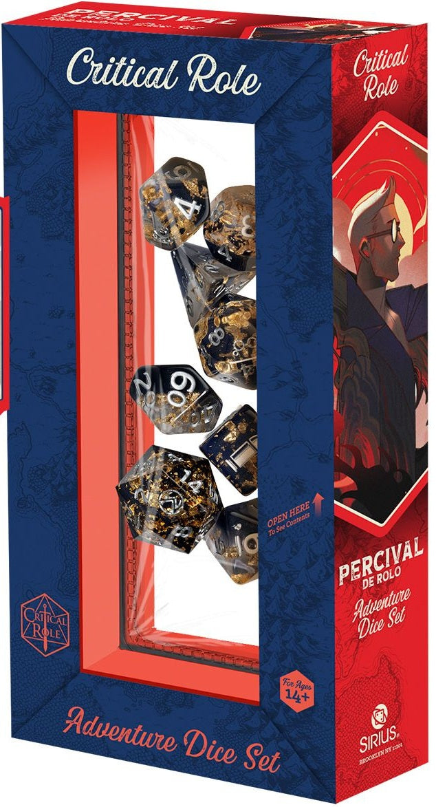 Dice - Sirius Dice - Vox Machina Adventure Dice - Percival De Rolo