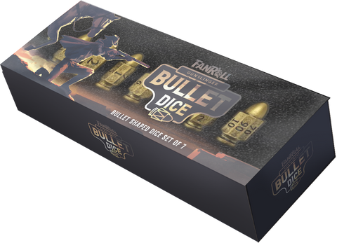 Dice - Bullet Gunslinger - Resin Dice Set