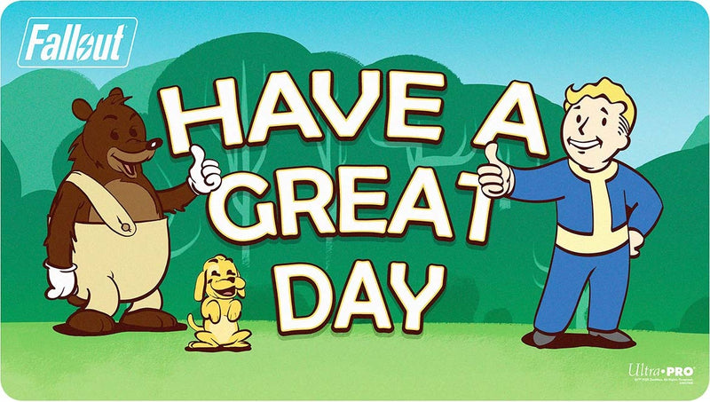 Playmat - UP - Fallout Vault Boy - Have a Great Day