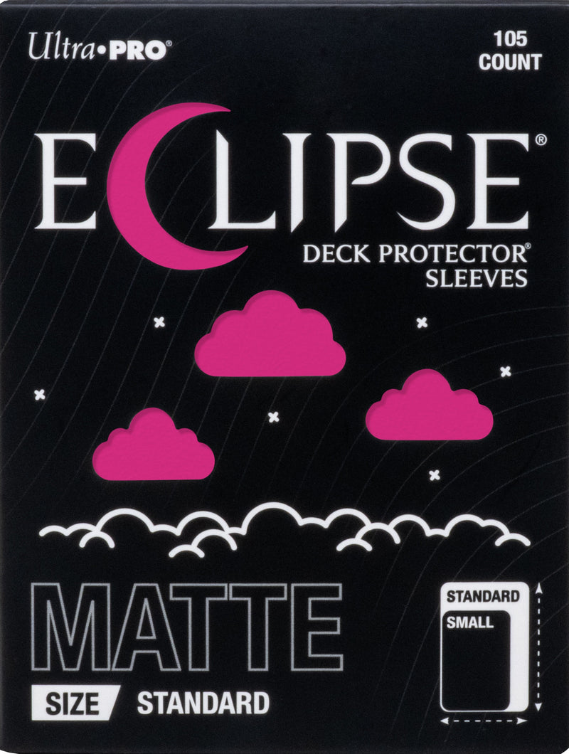 Sleeves - Ultra Pro - Enhanced Eclipse Gloss - Matt Hot Pink (105CT)