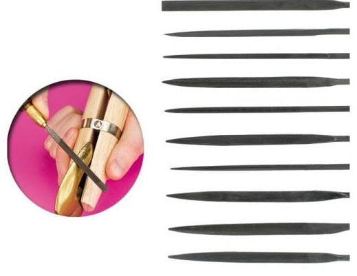 Vallejo - Needle File Set X10