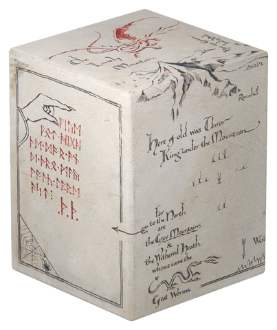 Deck Box - UG - Boulder Deck Case - The Hobbit - Thror's Map (100+ CT)