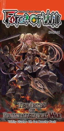 Force of Will - TEN OATHS OF PROTOPATERPOLIS' WAR - Booster Pack