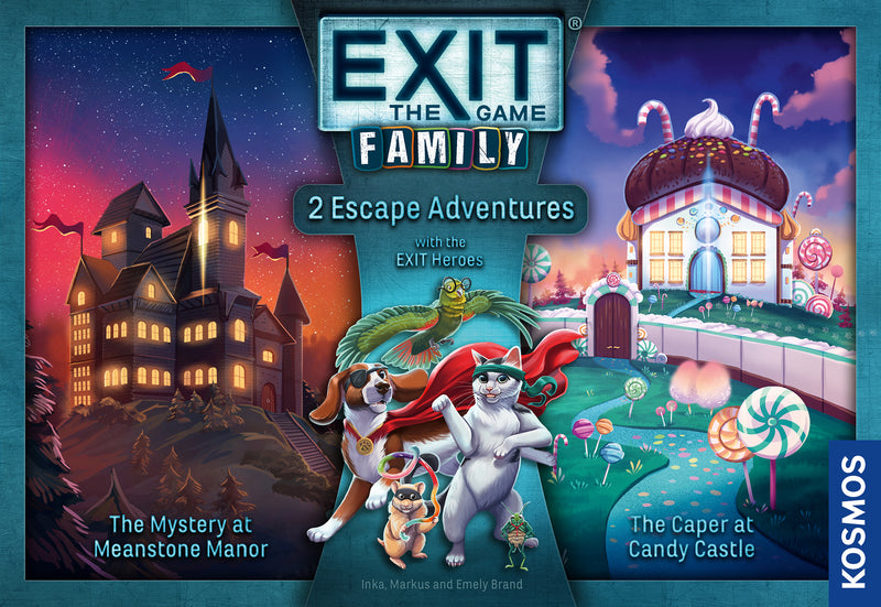 Board Games - Exit - Family - 2 Escape Adventures
