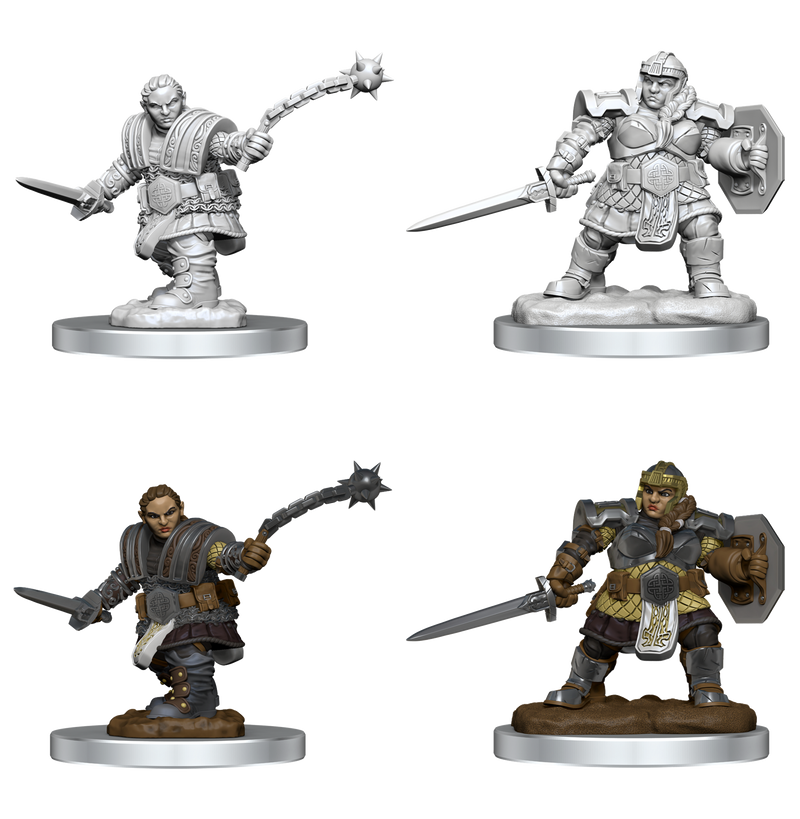 D&D - Frameworks - Dwarf Fighter 2pc