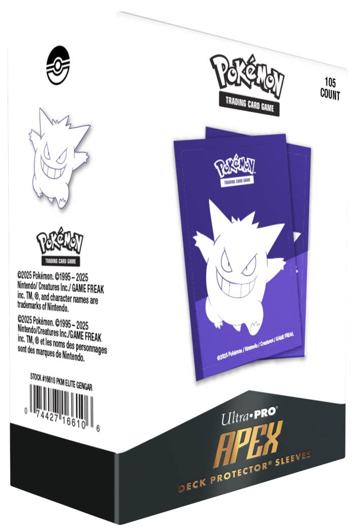 Sleeves - UP Apex - Pokemon - Gengar 105ct