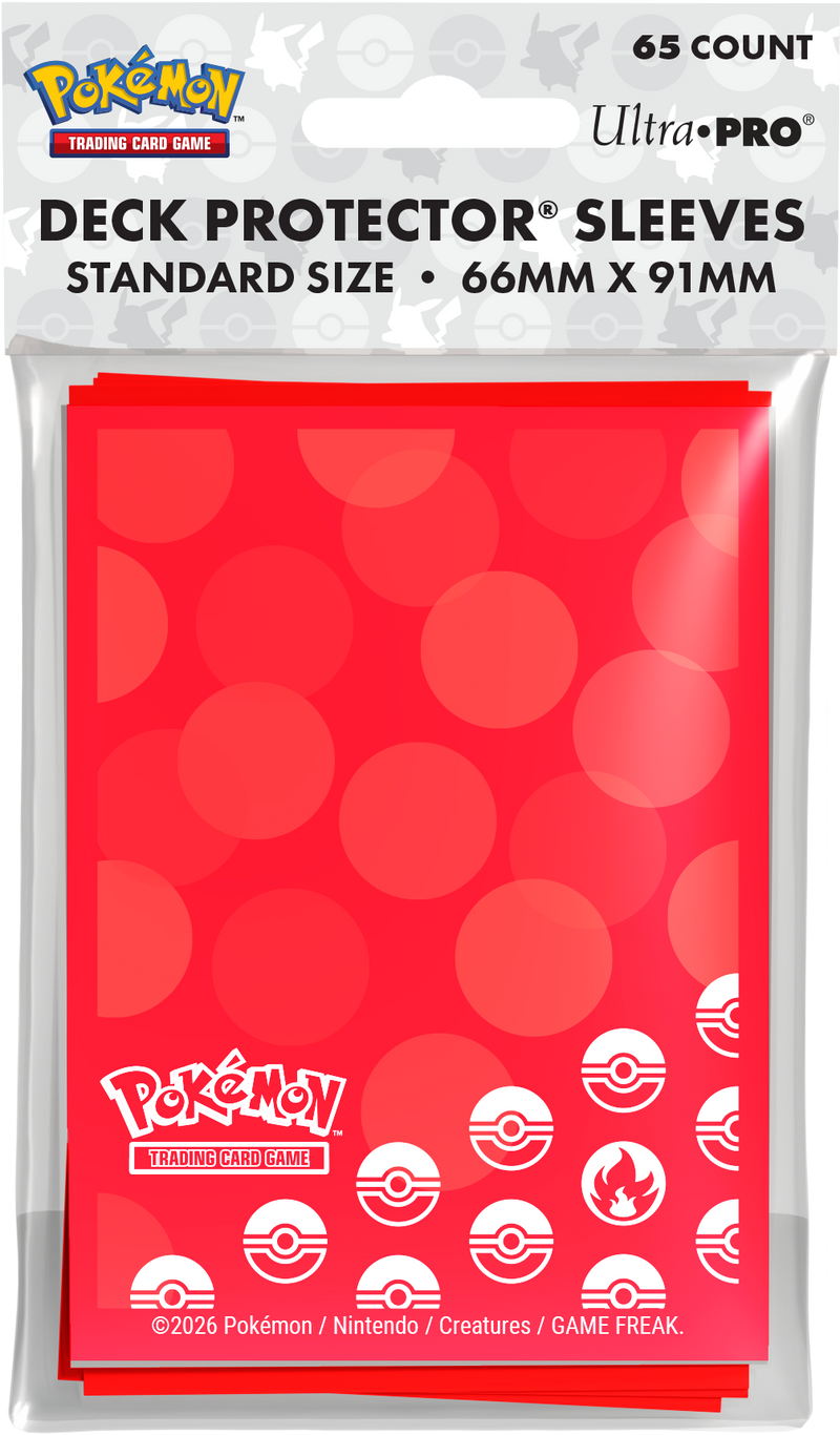 Sleeves - Ultra Pro - Pokemon Energy Fire Type (65ct)