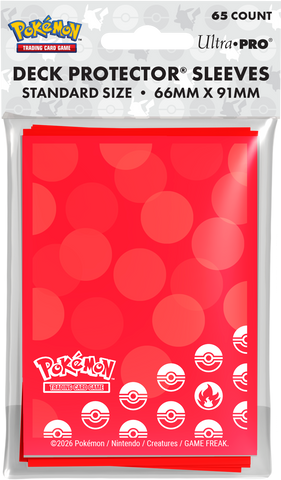 Sleeves - Ultra Pro - Pokemon Energy Fire Type (65ct)