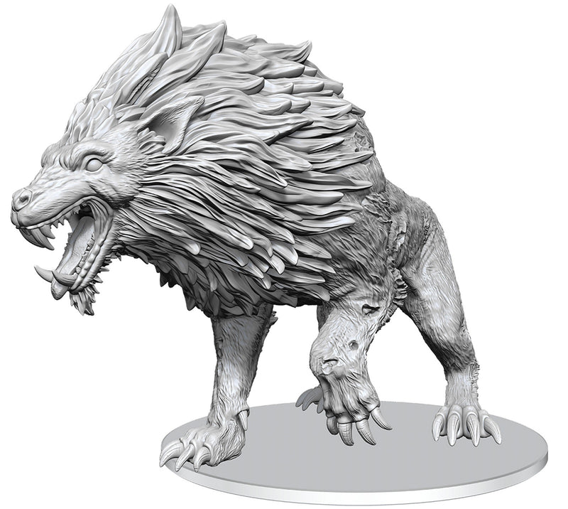 DND - Unpainted Minis - Dire Worg
