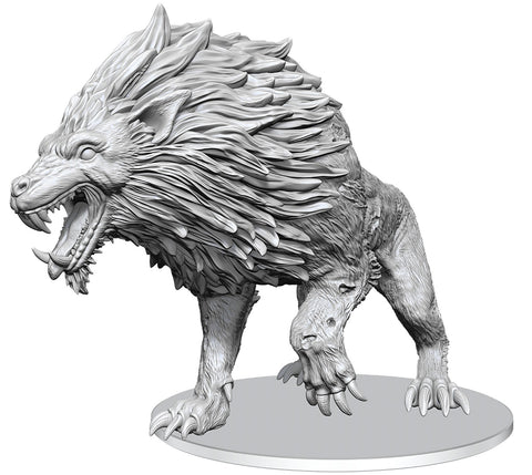DND - Unpainted Minis - Dire Worg