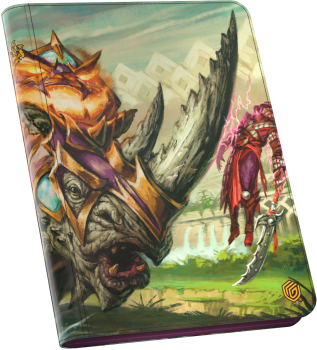 Binder - Ultra Pro 18 pocket - Xenoskin - Zipfolio - Tarkir Dragonstorm