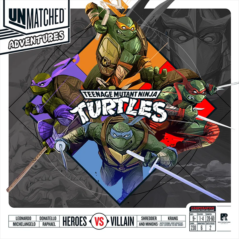Board Game - Unmatched - TMNT