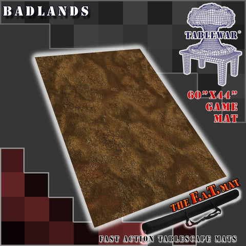 Playmat - F.A.T Mats - Badlands (60"x40")