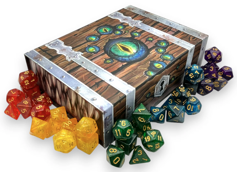 Dice - G&S -The Mimic Chest & Treasure Dice