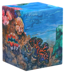 Deck Box - UG - Boulder Deck Case - Coral Places - Seablue Hush (100+ CT)
