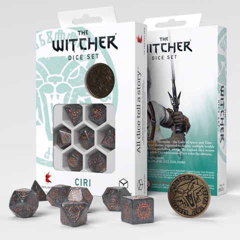 The Witcher - Dice Set - Ciri