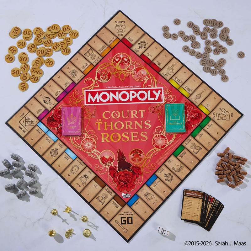 Board Games - Monopoly  - A Court of Thorns and Roses