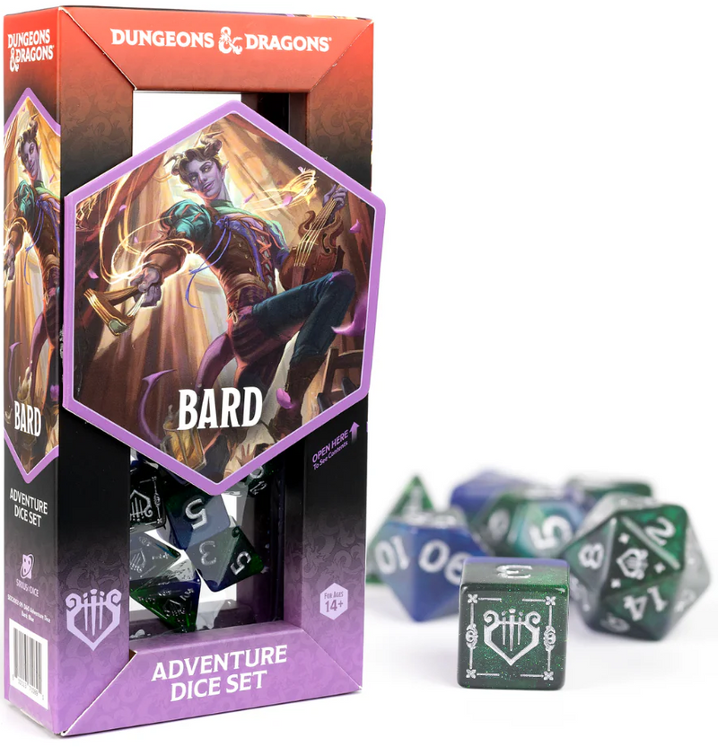 Dice - D&D Adventure Dice Brad - Blue