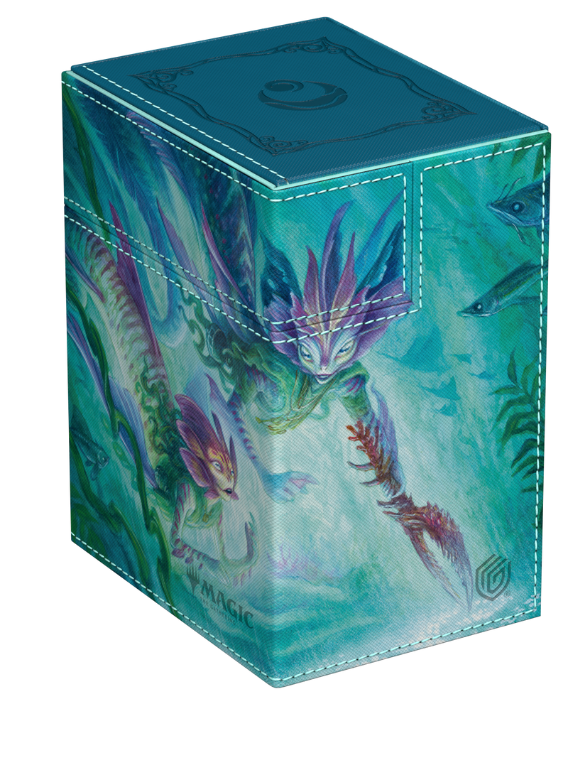 Deck Box - Twin Flip N Tray - Xenoskin MTG Lorwyn Eclipsed - MERFOLK 133+