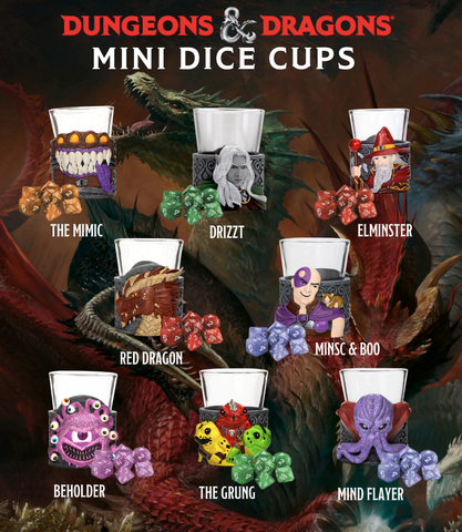 Sirius Dice - Dice Blind Bags - D&D Mini Cup Dice