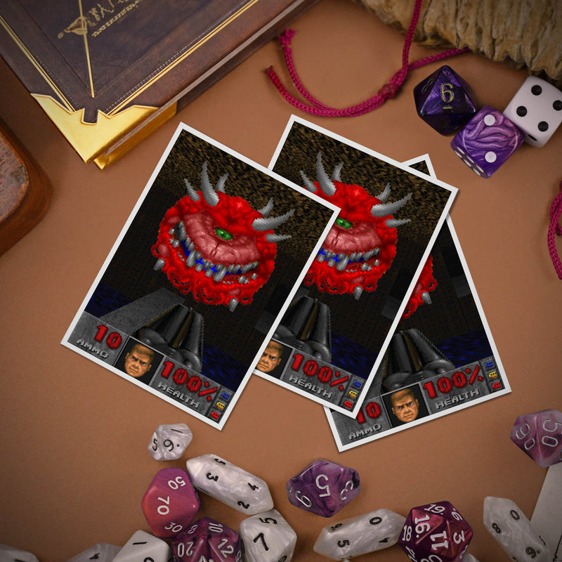 Sleeves - Ultra Pro - D-Pro Apex - Doom Cacodemon 105 ct