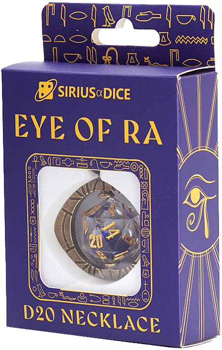 Dice - Sirius Dice - Eye of Ra Necklace