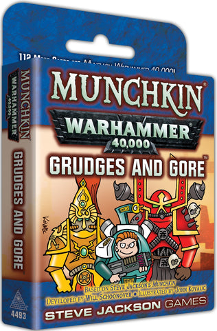 Boardgames - Munchkin - Warhammer 40K - Grudges and Gore