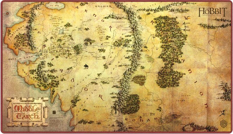 UG Playmat - The Hobbit Map - Middle-Earth
