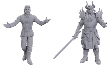 D&D -WizKids Minitures - BG Sarevok Anchev & Raphael