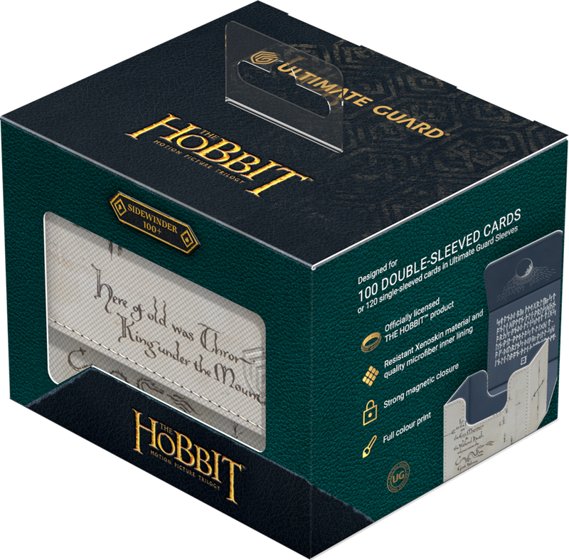 UG Deck Box Case Sidewinder - The Hobbit - Thror's Map