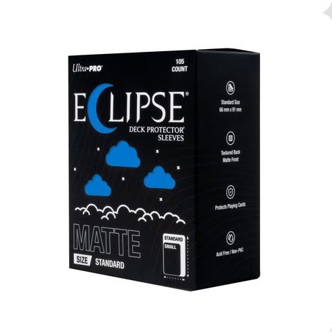 Sleeves - Ultra Pro - Enhanced Eclipse Gloss - Matt Pacific Blue (105CT)