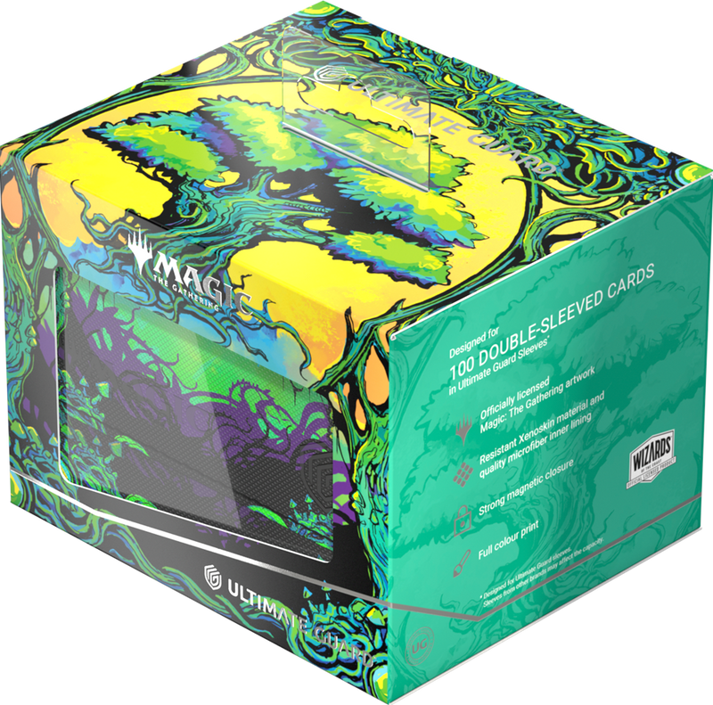 Ultra Pro - Deck Case - Sidewinder - 100+ Xenoskin - MTG Mana Token - Forest
