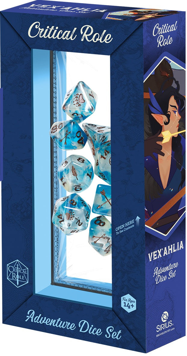 Dice - Sirius Dice - Vox Machina Adventure Dice - Vex'AHalia