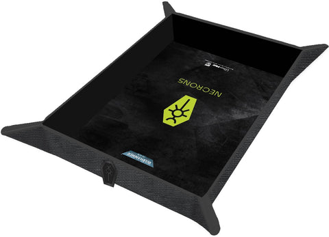 Dice Tray - Warhammer 40K - Foldable Rolling Tray - Necron Codex