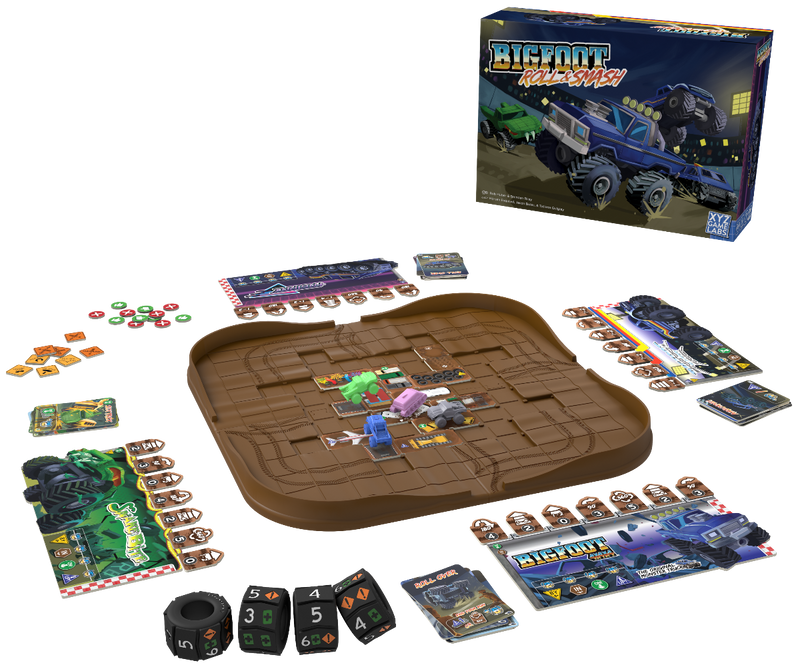 Board Games - Big foot Roll & Smash