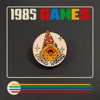 Pins - 1985 Games - Lizard Wizard