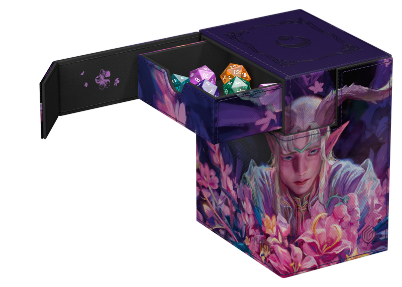 Deck Box - Twin Flip N Tray - Xenoskin MTG Lorwyn Eclipsed - ELVES 133+