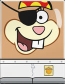 Deck Case - Squaroes - SpongeBob SquarePants - Pirate Sandy