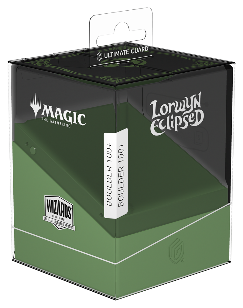 Deck Case - Boulder 100+ MTG Lorwyn Eclipsed - BLACK/GREEN (01/16/2026)