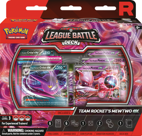 Pokemon - League Battle Decks - Team Rocket's Mewtwo Ex (Lvl3)