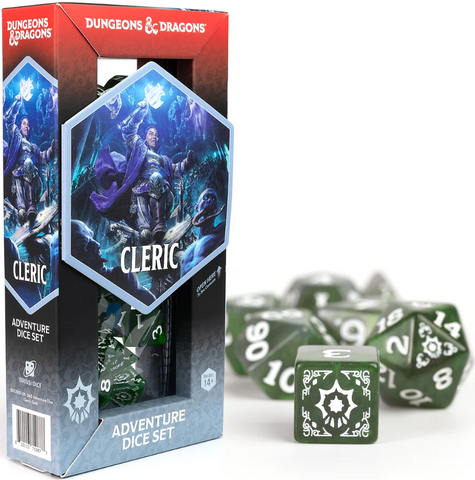 Dice - Sirius Dice - D&D Adventure - Cleric: Green