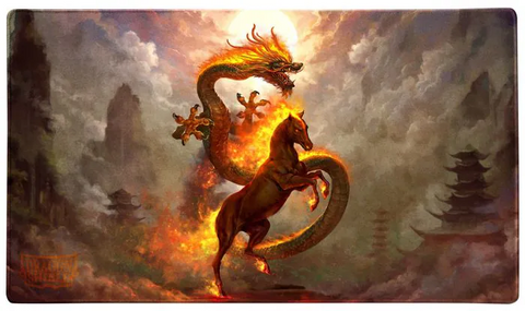 PLaymat - Dragon Shield: Fire Horse