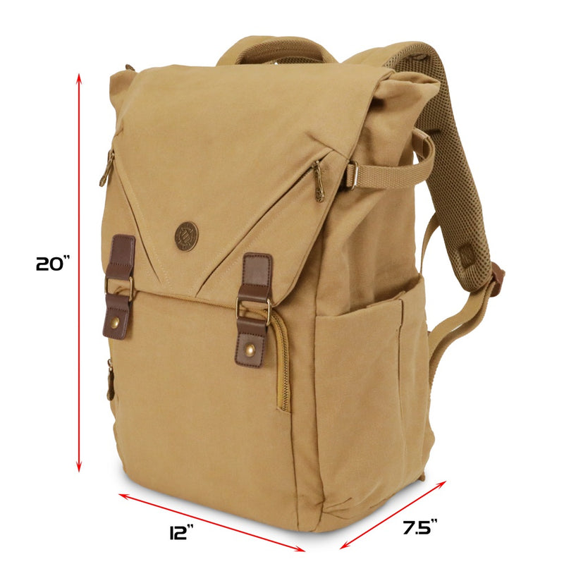 AP Enhance - VENTURER'S CANVAS BACKPACK