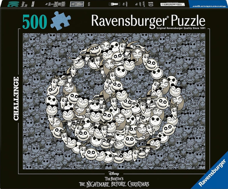 Puzzles - Ravensburger - The Nightmare Before Christmas (500pc)