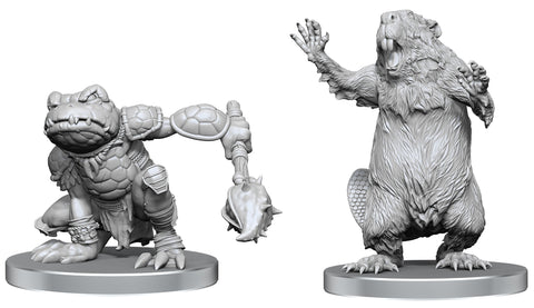 D&D - Nolzur's Marvelous Minis: Doggard Scout & Castoroides